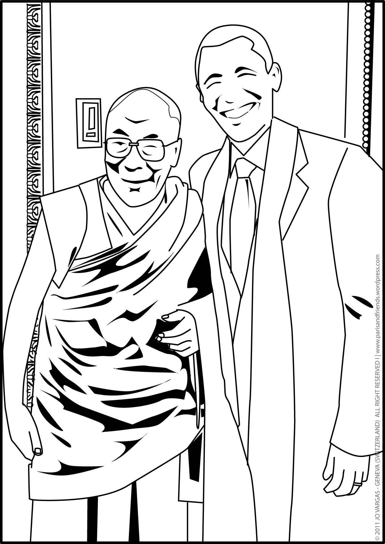 obama coloring book pages - photo #49