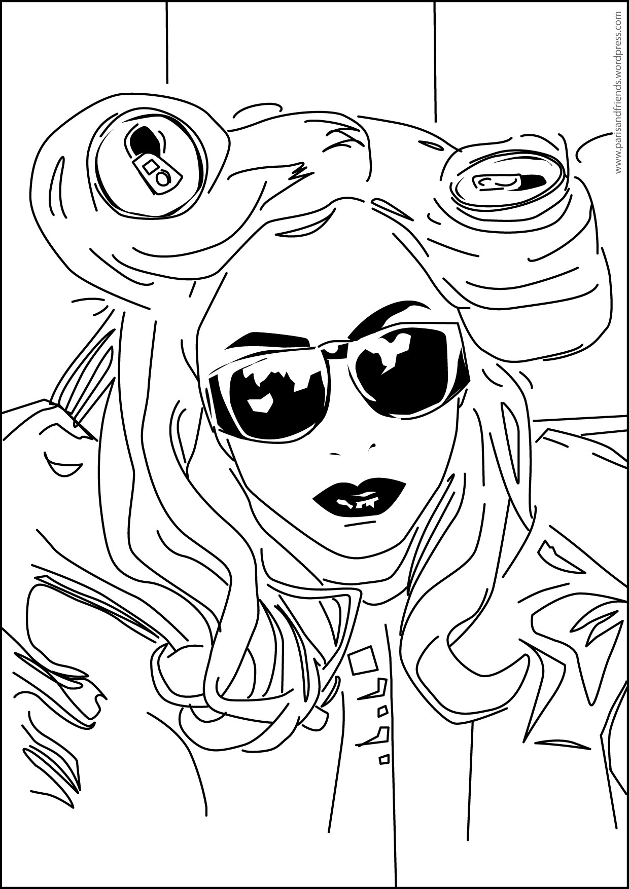 madonna coloring pages - photo #31